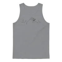 Dog-Breed Bernese-Mountain Dog Dog-Moms Dog-Dad Unisex Tank Top - Sport Grey – 1