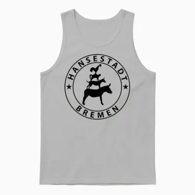 Bremen Unisex Tank Top - Ash