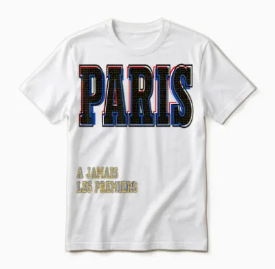 Paris Unisex T-Shirt - White