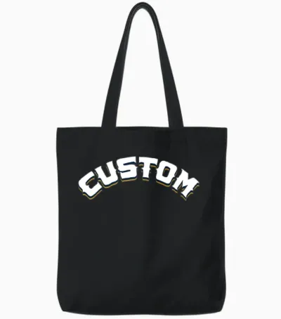 Custom Tote Bags - Black