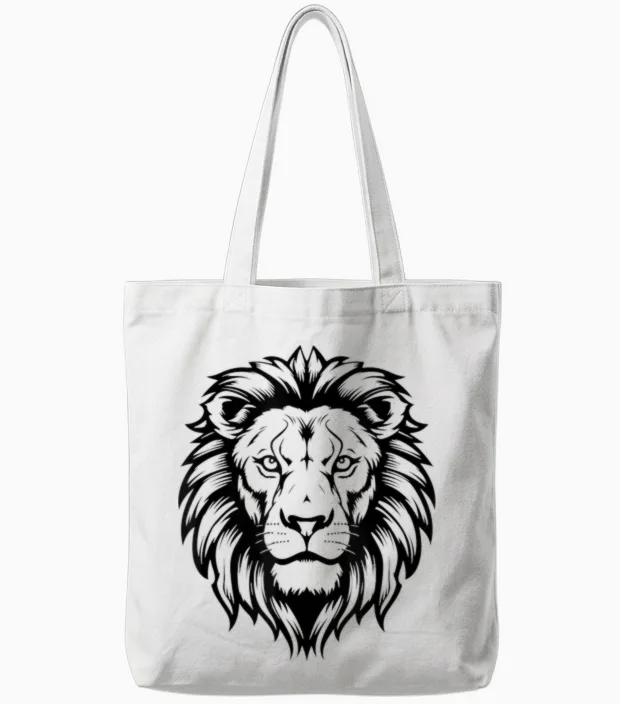 Oranje Löwen Gesicht Niederlande Holland Tote Bags in White