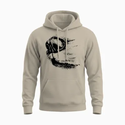 Dog Nose Unisex Hoodie - Sand