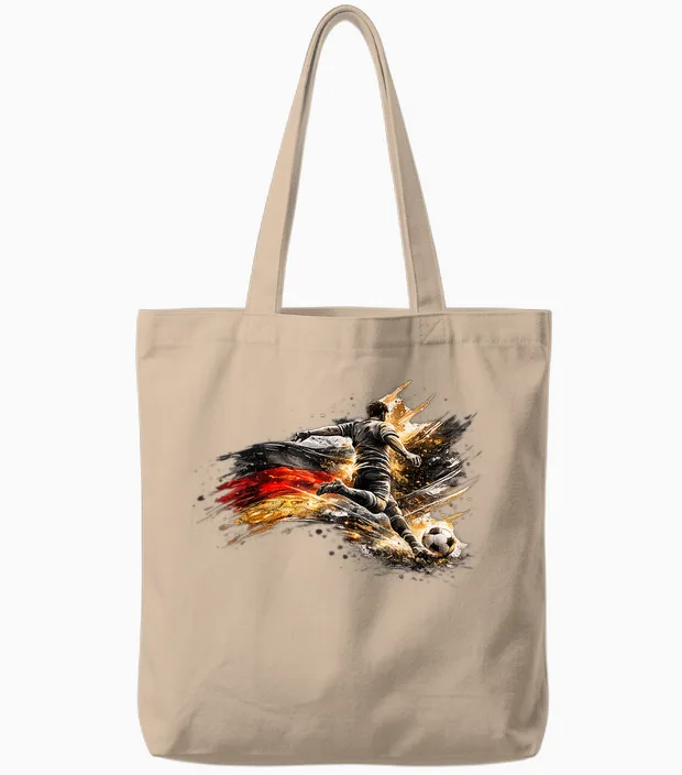 Fußball - Deutschland Goal Wm Fan Tote Bags in Natural