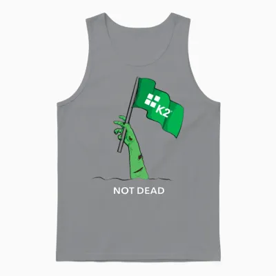 Zombie K2 Unisex Tank Top - Sport Grey