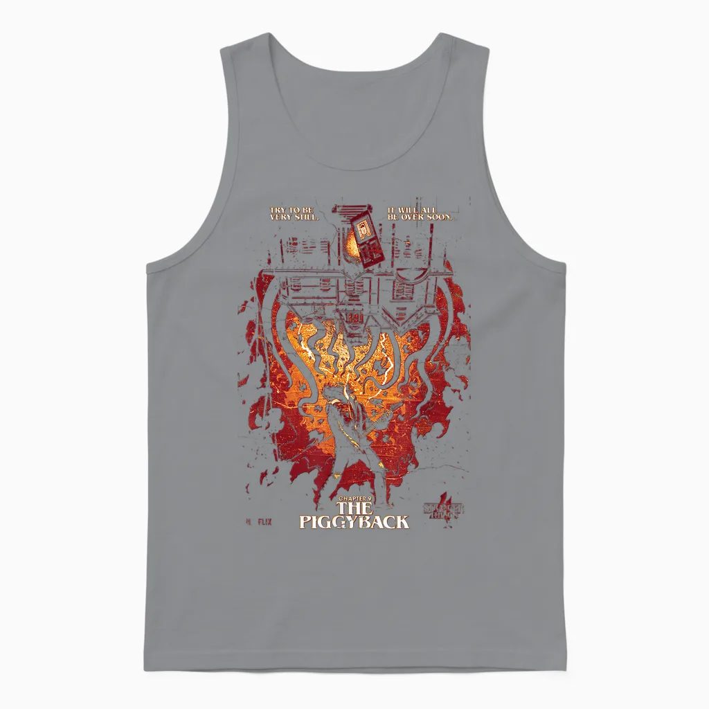 Stranger Things Eddie Munson Unisex Tank Top in Sport Grey