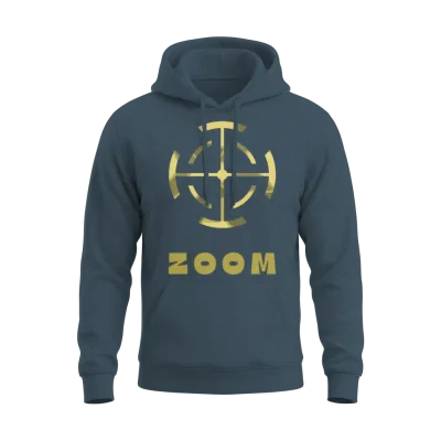 Sniper Zoom Funny Unisex Hoodie - Dark Heather