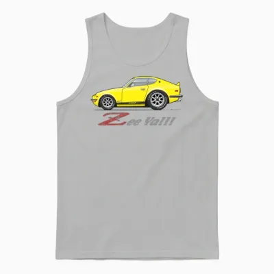 Zee Ya Yellow Unisex Tank Top - Ash