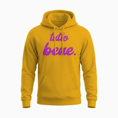 Tutto Bene - Alles Ist Gut Unisex Hoodie - Gold