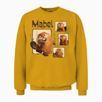 Disney and Pixar's Hoppers Beaver Mabel Tanaka Unisex Sweatshirt - Gold