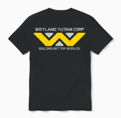 Weyland Yutani Corp Unisex T-Shirt - Black