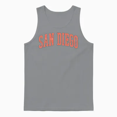 San Diego Unisex Tank Top - Sport Grey