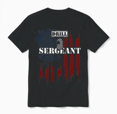 Drill Sergeant - Veteran Unisex T-Shirt - Black