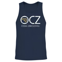 Cz Usa Ceska Zbrojovka Unisex Tank Top - Navy – 2