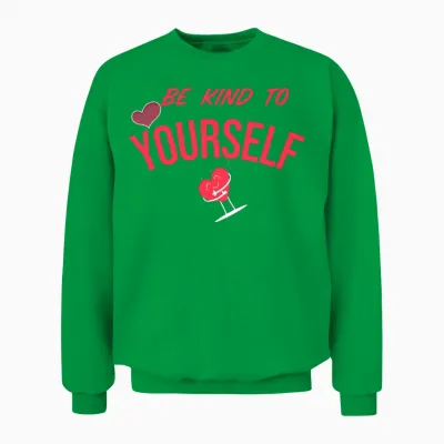 Cool Design for Kind People Unisex Sweatshirt - Irish Green