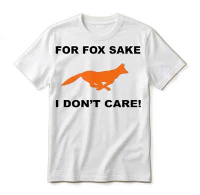 Fox Unisex T-Shirt - White