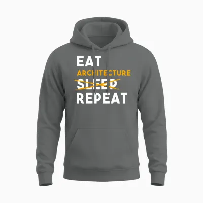 Architecture Student Funny Unisex Hoodie - Graphite Heather