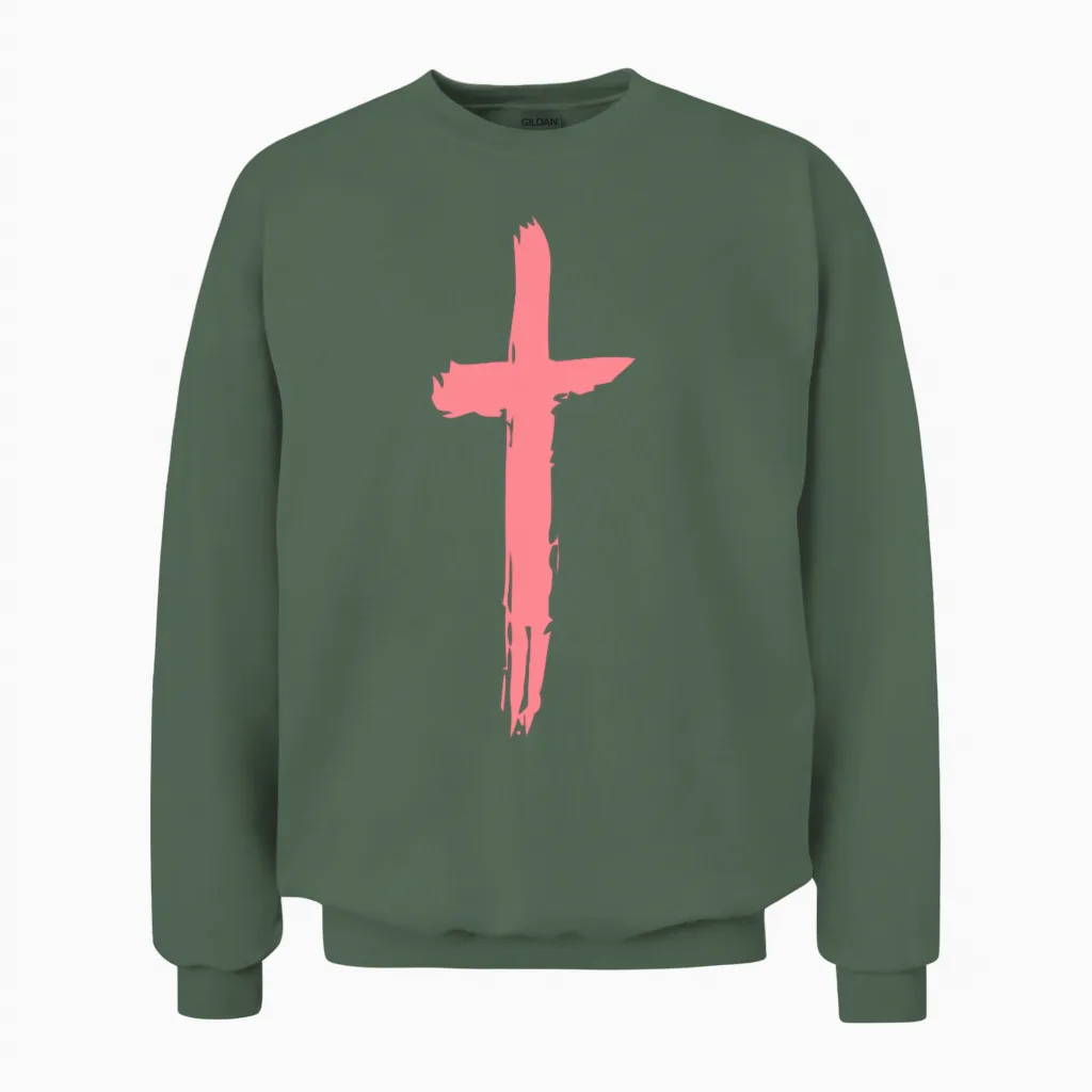 Saint Jhn Unisex Sweatshirt in Military Green