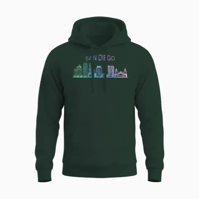 San Diego Unisex Hoodie - Forest