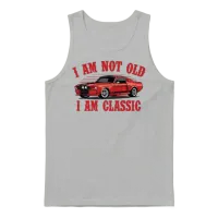 I Am Not Old I Am a Classic Unisex Tank Top - Ash – 1