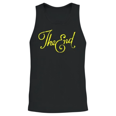 The End Unisex Tank Top - Black