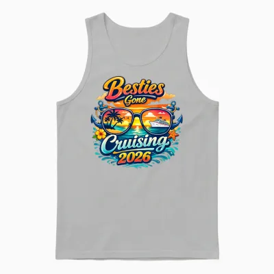 Coole Passende Kreuzfahrt 2026 Für Mädchen Unisex Tank Top - Ash