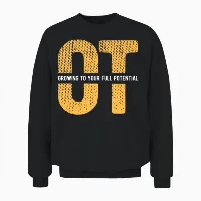 Therapy Occupational Unisex Sweatshirt - Black