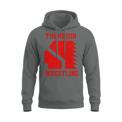 Thompson High School Wrestling (vision Quest) Unisex Hoodie - Graphite Heather