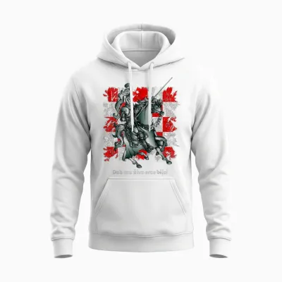 Kroatien Hrvatski Vitez Hrvatska Zastava Unisex Hoodie - White