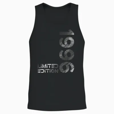 Limited Edition Jahrgang 1996 Mann Frau 30. Geburtstag Unisex Tank Top - Black