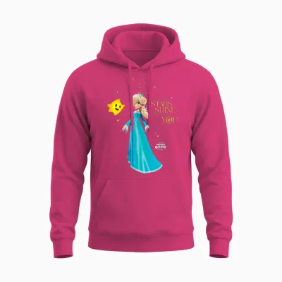 The Super Mario Galaxy Movie Rosalina Star Shine Unisex Hoodie - Heliconia