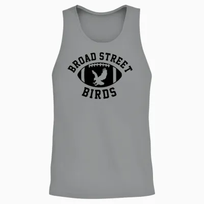 Broad St Birds Unisex Tank Top - Sport Grey