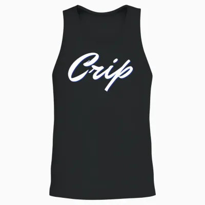 Crip Unisex Tank Top - Black