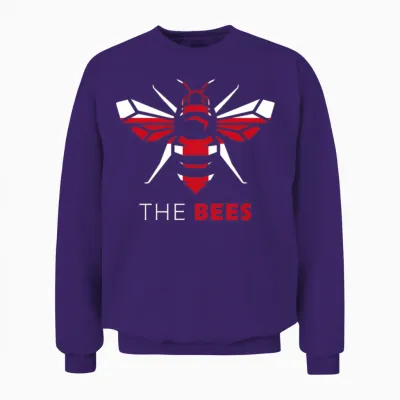 Brentford Fc England X Bees Unisex Sweatshirt - Purple