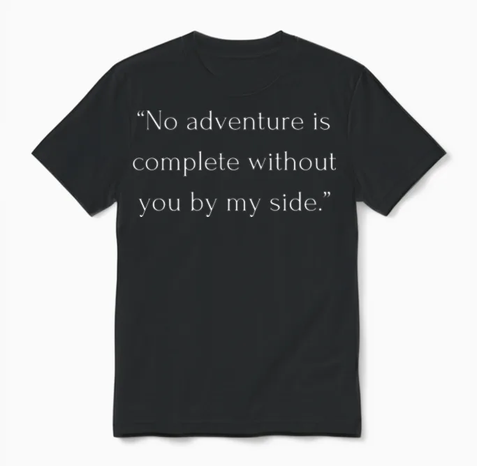 Travel Quotes with Friends - Unforgettable Travel Unisex T-Shirt in Black