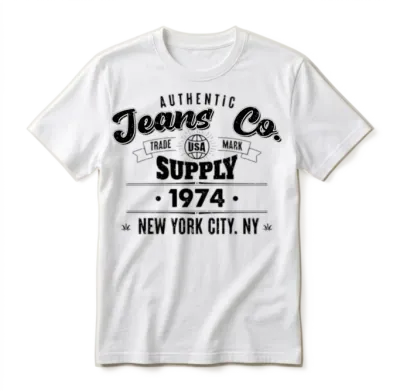 New York City Born in 1974 Vintage Birthday Unisex T-Shirt - White