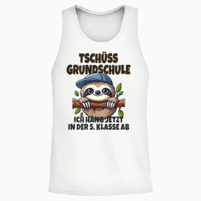 4. Grundschule 5. Klasse Realschule Gymnasium Abschluss 2026 Unisex Tank Top - White