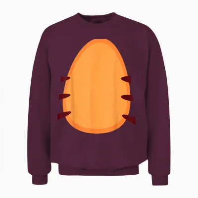 Tiger Costume Halloween Animal Unisex Sweatshirt - Maroon