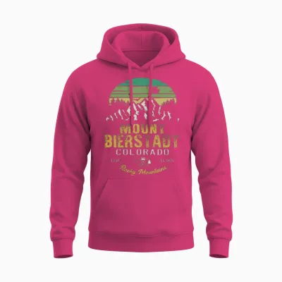 Mount Bierstadt Colorado Unisex Hoodie - Heliconia