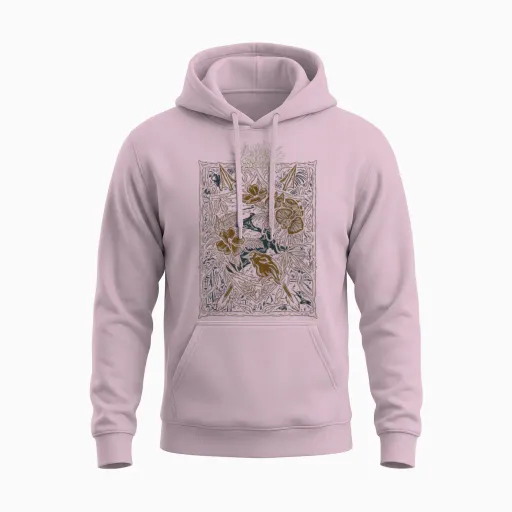 Gojira Arrows Unisex Hoodie - Light Pink