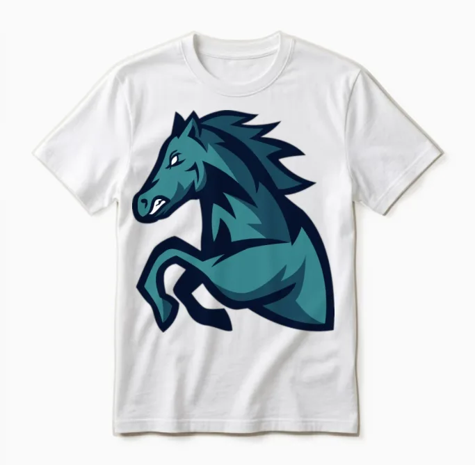 Horse Lovers Gift Unisex T-Shirt in White
