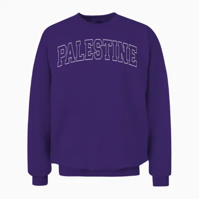 Palestine Varsity College, Universität, Schulcampus Unisex Sweatshirt - Purple