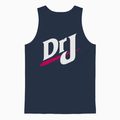 The Doctor - Diet Dr. J Unisex Tank Top - Navy