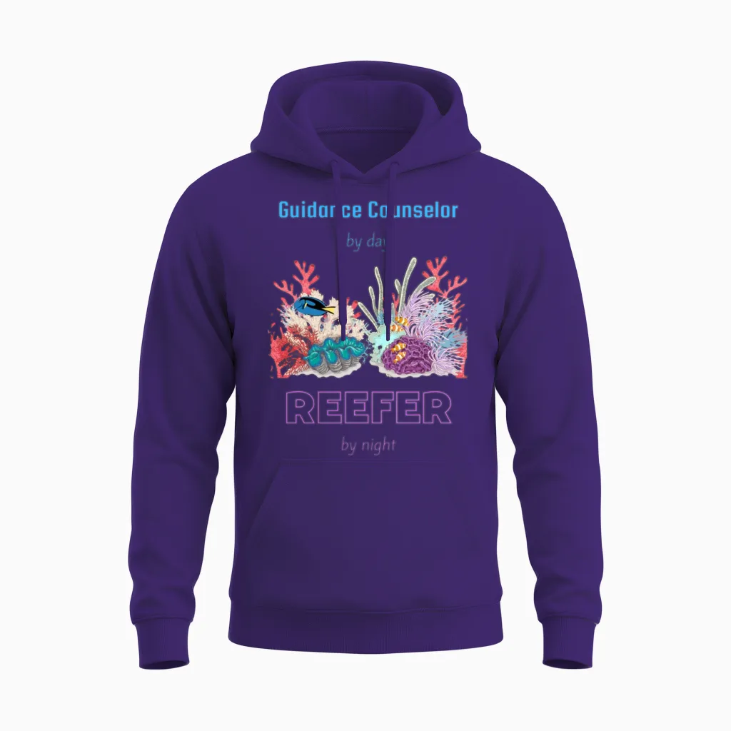 Reefer 20230109t223818046 Retro Unisex Hoodie - Purple