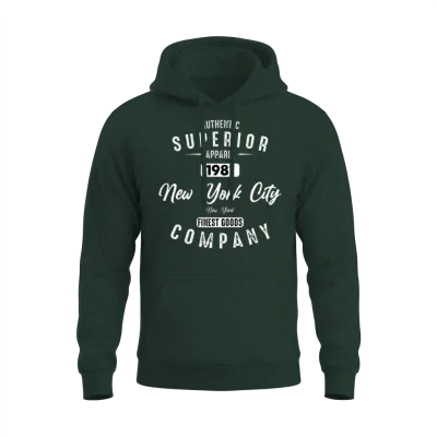New York City Born in 1981 Vintage Birthday Unisex Hoodie - Forest
