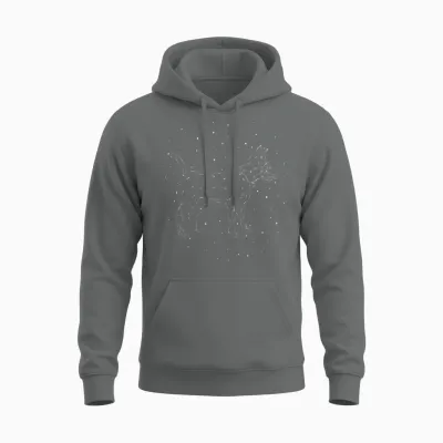 Sternbild Dog Constellation Dog Mom Dogfather Dog Unisex Hoodie - Graphite Heather