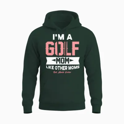 Golf Mom Unisex Hoodie - Forest