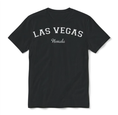 Las Vegas Unisex T-Shirt - Black