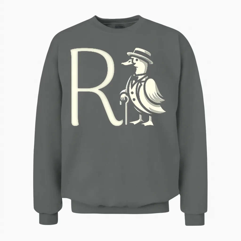 Rente R Ente Lustig Für Rentner Renteneintritt Opa Rentnerin Unisex Sweatshirt in Graphite Heather