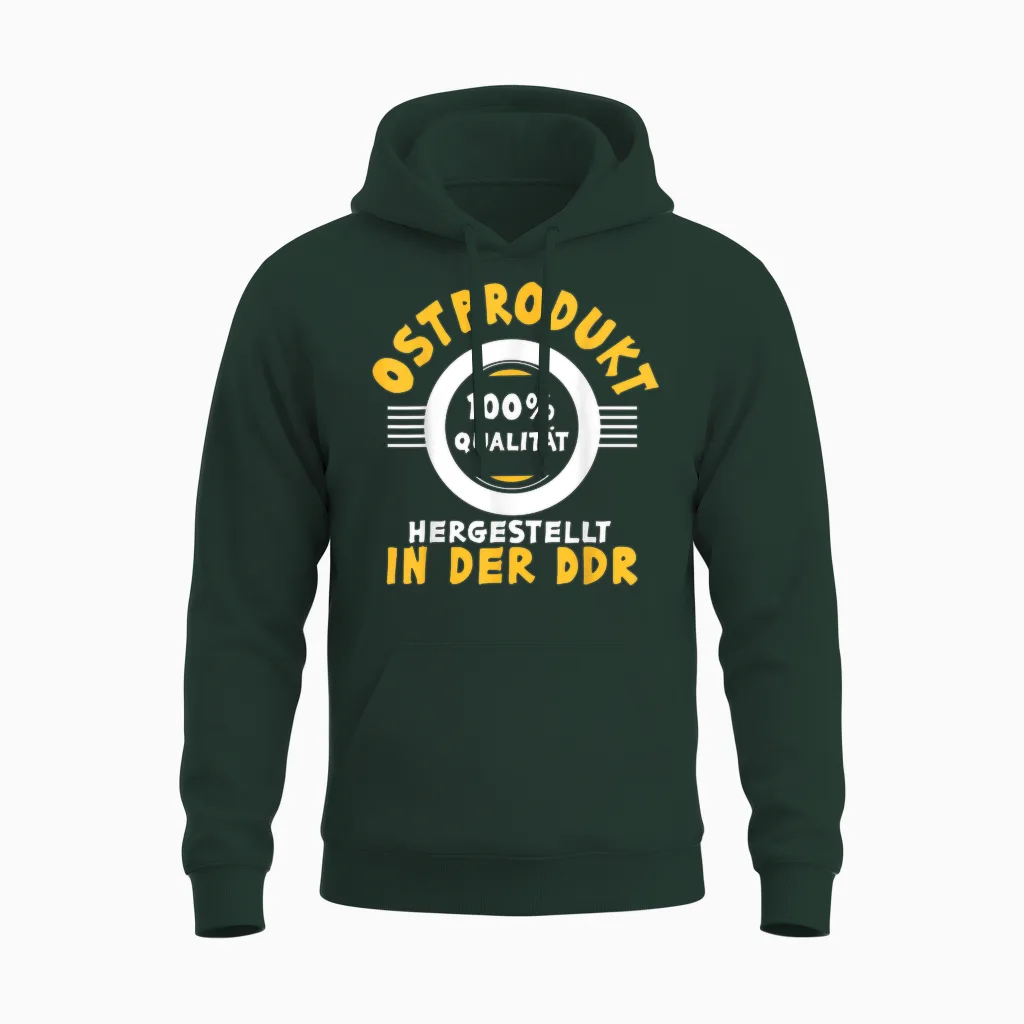 Ostprodukt Ostdeutscher Spruch Ddr Ostdeutschland Ossi Unisex Hoodie in Forest