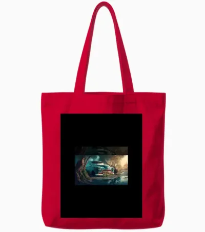 Design Sans Titre -6- Tote Bags - Red